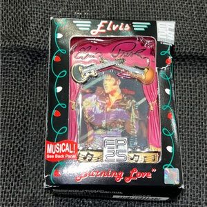 Vintage American Greetings ELVIS PRESLEY “Burning Love” Ornament NIB 2003